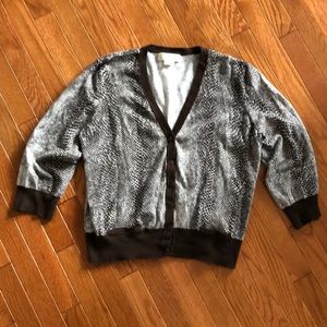 Michael Kors size XL cardigan sweater